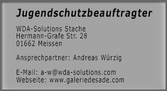 Galerie de Sade - Jugendschutz