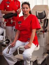 mit Ärztin Viola in der Klinik Refugium in Hamburg Bild 3